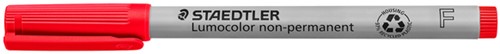 Viltstift Staedtler Lumocolor 316 non permanent F rood-2