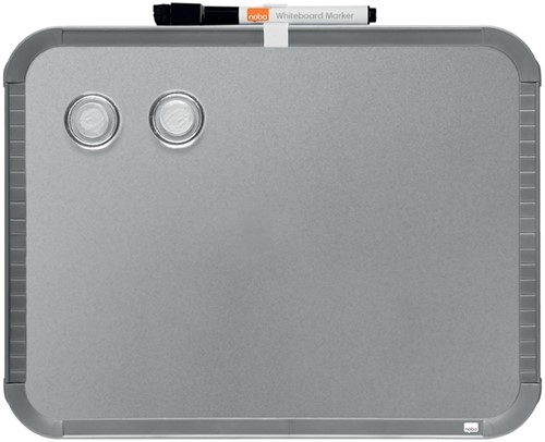 Whiteboard Nobo Slim Line 22x28cm zilver-4