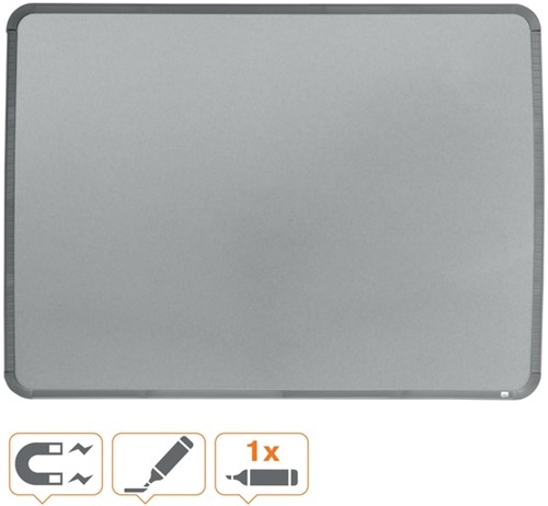 Whiteboard Nobo Slim Line 43x58cm zilver-7