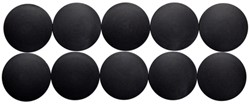 Magneet MAUL Solid 38mm 2500gr zwart 10 stuks