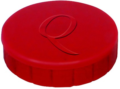Magneet Quantore 20mm 300gram rood 10 stuks