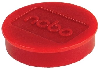 Magneet Nobo 30mm rood 4 stuks-1
