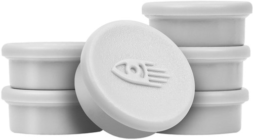 Magneet Legamaster 20mm 250gr wit 8 stuks-3