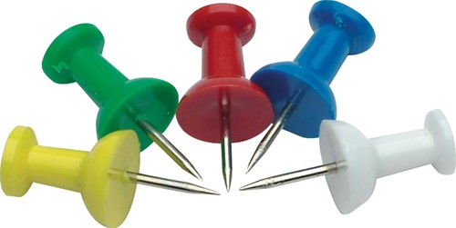 Push Pins Q-Connect 25stuks assorti-2