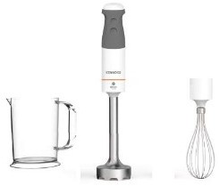 Kenwood Triblad Staafmixer 850 W Grijs, Zilver, Wit