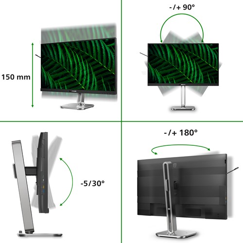 Philips 5000 series 27B2G5601/00 computer monitor 68,6 cm (27") 2560 x 1440 Pixels Quad HD LCD Zwart-3