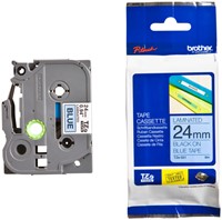 Labeltape Brother P-touch TZe-551 standaard 24mm zwart op blauw-3