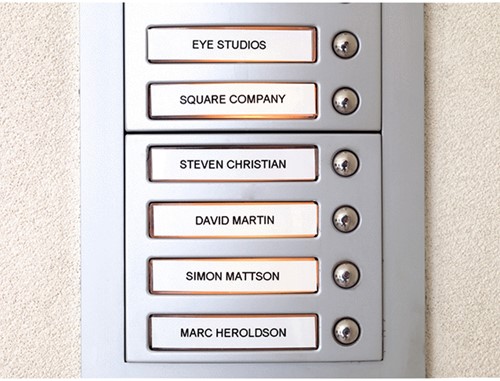 Labeltape Dymo LabelManager D1 polyester 12mmx7m zwart op wit-3