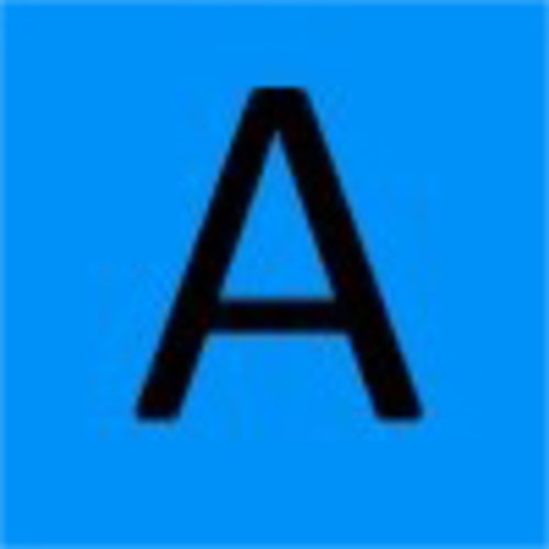 Labeltape Dymo LabelManager D1 polyester 12mm zwart op blauw-2