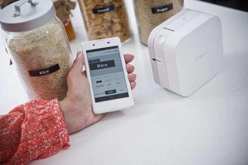 Labelprinter Brother P-touch Cube TZe PT-P300BT desktop 12mm wit-1