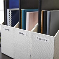 Labeltape Dymo LabelManager D1 polyester 19mmx5,5m zwart op wit-4