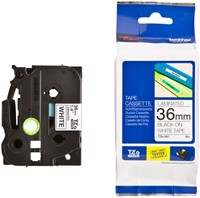 Labeltape Brother P-touch TZe-261 standaard 36mm zwart op wit-3