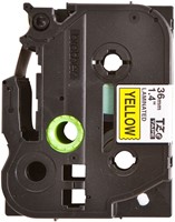 Labeltape Brother P-touch TZe-661 standaard 36mm zwart op geel-2