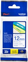 Labeltape Brother P-touch TZe-233 standaard 12mm blauw op wit