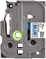 Labeltape Brother P-touch TZe-541 standaard 18mm zwart op blauw-2