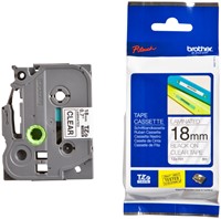Labeltape Brother P-touch TZe-141 standaard 18mm zwart op transparant-3