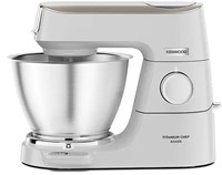 Kenwood KVC65.001WH keukenmachine 1200 W 5 l Roestvrijstaal, Wit Ingebouwde weegschalen