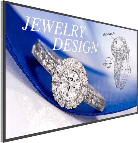 BenQ ST5502S Digitale signage flatscreen 139,7 cm (55") LED 400 cd/m² 4K Ultra HD Zwart Type processor Android 8.0 18/7-3