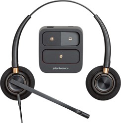 HP Poly EncorePro 520 Binaural Headset met Quick Disconnect