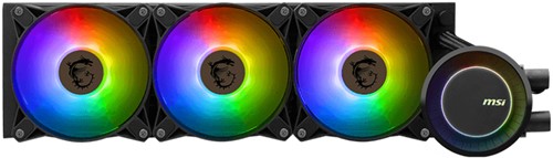 MSI MAG CORELIQUID E360 koelsysteem voor computers Moederbord, Processor Kit voor vloeistofkoeling 12 cm Zwart