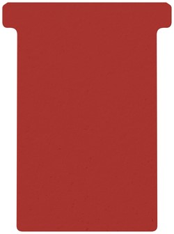 T-kaart Djois formaat 3 77mm rood 100 stuks