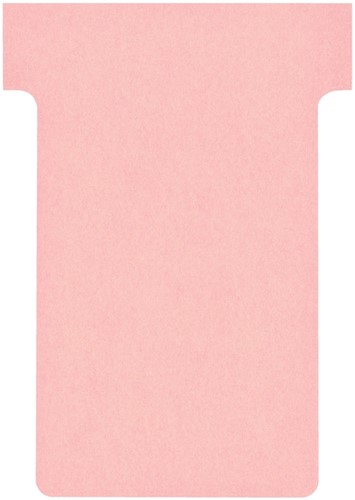 T-kaart Nobo nr.2 48mm roze 100 stuks
