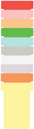 T-kaart Nobo nr.2 48mm oranje 100 stuks-4