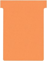 T-kaart Nobo nr.3 80mm oranje 100 stuks