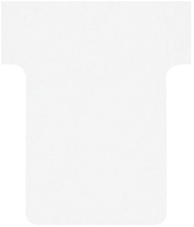 T-kaart Nobo nr 1.5 36mm wit 100 stuks