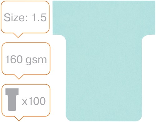 T-kaart Nobo nr 1.5 36mm blauw 100 stuks-3
