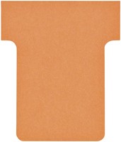 T-kaart Nobo nr 1.5 36mm oranje 100 stuks