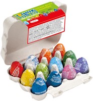 Chocolade Tony's Chocolonely paaseitjes doos mix 12 stuks-2