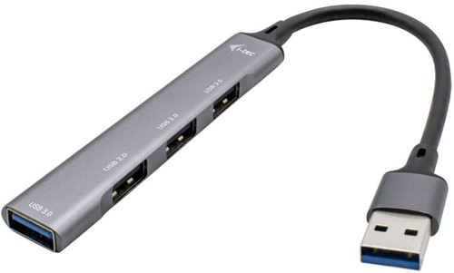 i-tec Metal USB 3.0 HUB 1x USB 3.0 + 3x USB 2.0-3
