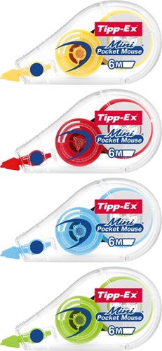 Correctietape Tipp-Ex mini pocket mouse 5mmx6m display à 30 +10 gratis-2
