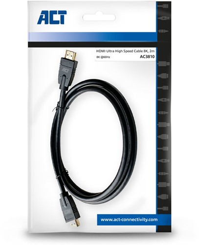 Kabel ACT HDMI Ultra High Speed 2 meter-2