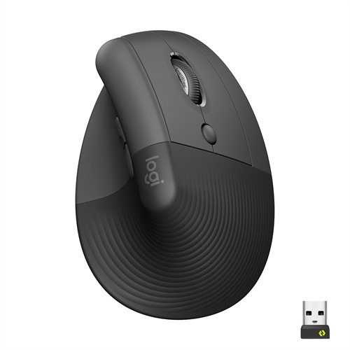 Logitech Lift muis Rechtshandig RF-draadloos + Bluetooth Optisch 4000 DPI