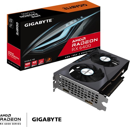GIGABYTE EAGLE Radeon RX 6400 4G AMD 4 GB GDDR6-2