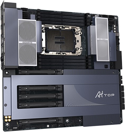 GIGABYTE W790 AI TOP moederbord Intel W790 LGA 4677 (Socket E) Verlengd ATX-3