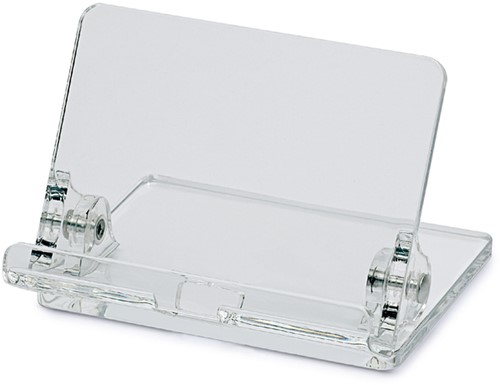 Telefoonstandaard MAUL 97x105x76mm standhoek instelbaar acryl
