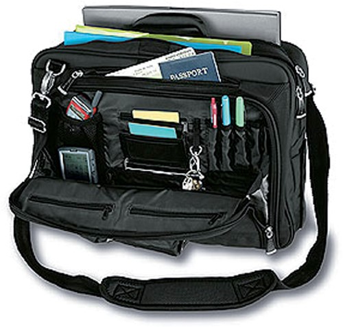 Laptoptas trolley Kensington contour 17" zwart-3