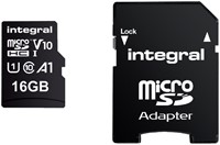 Geheugenkaart Integral microSDHC V10 16GB-3