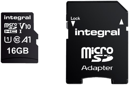 Geheugenkaart Integral microSDHC V10 16GB-3