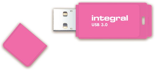 USB stick 2.0 Integral Neon USB-A 32GB roze-3
