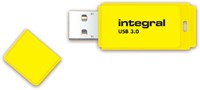 USB stick 2.0 Integral Neon USB-A 32GB geel-3