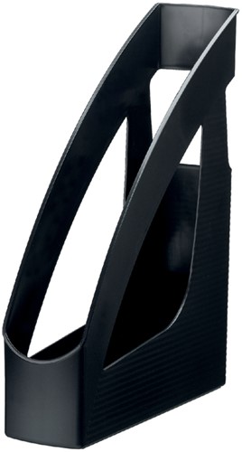 Tijdschriftcassette Djois Re-Solution recycled A4 zwart