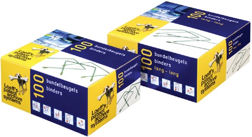Bundelbeugel Loeff's 1222 standaard 100mm 100 stuks-2
