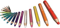 Kleurpotloden STABILO 880 woody 3 in 1 Arty incl slijper ass 10st-2