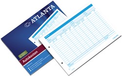 Autokostenboek Djois Atlanta A5 wit