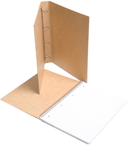 Ringband Oxford Touareg A4 4-rings O-mech 25mm naturel-2