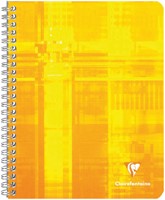 Schrift Clairefontaine A4 lijn 100 pagina's 90gr assorti-2